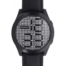Appear Black Matte Leather
