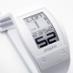 E Ink World Clock White Plastic Strap